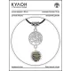 Амулет Дерево жизни с нат.камнем Унакит MKA-4009-17