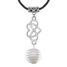 Амулет Бесконечная любовь с нат.камнем Жемчуг речной MKA-4010-09