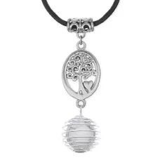 Амулет Дерево жизни с нат.камнем Кахолонг MKA-4012-03