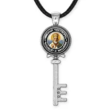 Кулон Ключ Святой Николай Чудотворец ALKK-0093