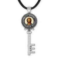 Кулон Ключ Иисус Христос ALKK-0098
