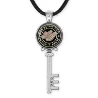 Кулон Ключ Кто первый встал, того и тапки ALKK-0116