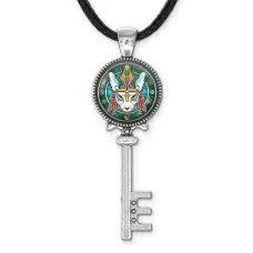 Кулон Ключ Египетская кошка ALKK-0166