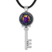 Кулон Ключ Лунный кот ALKK-0185