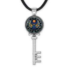 Кулон Ключ Крылатый Скарабей ALKK-0212