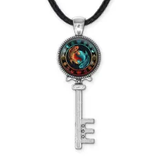 Кулон Ключ Рыбы Инь-Ян ALKK-0237