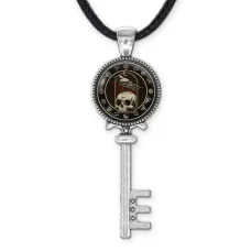 Кулон Ключ Ворон на черепе ALKK-0239