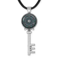 Кулон Ключ Мандала Ом ALKK-0290