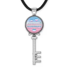 Кулон Ключ Любимой бабушке ALKK-0417