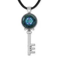 Кулон Ключ Уникурсальная гексаграмма ALKK-0482