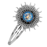 Заколка Отражение Негатива HZG-0003