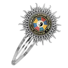 Заколка Отражение негатива HZG-0019