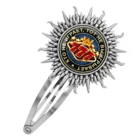 Заколка Кто не играет, тот не выигрывает HZG-0042