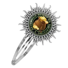 Заколка Денежный мешок HZG-0049