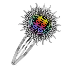 Заколка Двойное счастье HZG-0052