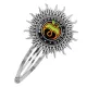 Заколка Молодильное яблоко HZG-0083