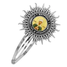 Заколка Святая Блаженная Матрона Московская HZG-0092