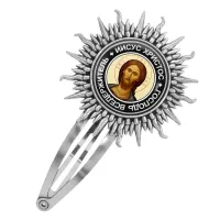 Заколка Иисус Христос HZG-0098