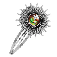 Заколка Восточный гороскоп - год Быка HZG-0100