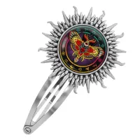 Заколка Мотылек Мертвая голова HZG-0177