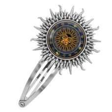 Заколка Солнце HZG-0217