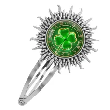 Заколка Клевер удачи HZG-0220