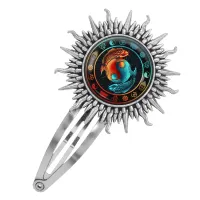 Заколка Рыбы Инь-Ян HZG-0237