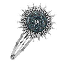 Заколка Мандала Ом HZG-0290