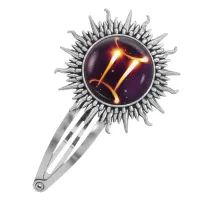 Заколка Знаки Зодиака - Близнецы HZG-0319