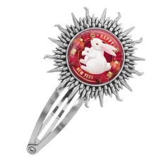 Заколка Happy New Year (Кролик) HZG-0375