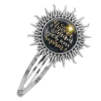 Заколка Чудеса там, где в них верят HZG-0452