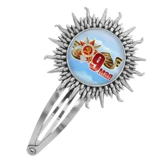 Заколка 9 мая HZG-0453