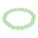 Браслет из стекла, 8мм, цвет светло-зеленый BS744-04