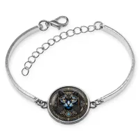 Браслет металлический Кошка BSI-0006