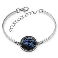 Браслет металлический Ворон BSI-0015