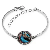 Браслет металлический Дракон BSI-0019