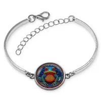 Браслет металлический Лягушка BSI-0022