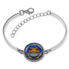 Браслет металлический Жаба BSI-0023