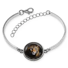 Браслет металлический Леопард BSI-0027
