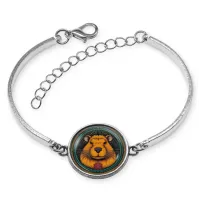 Браслет металлический Грызун анфас BSI-0037