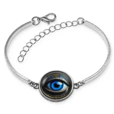 Браслет металлический Око BSI-0043