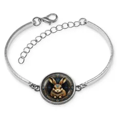 Браслет металлический Заяц BSI-0058