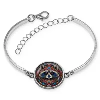 Браслет металлический Енот BSI-0060