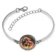 Браслет металлический Огненная лошадь BSI-0087