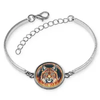 Браслет металлический Огненная рысь BSI-0096