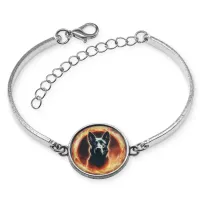 Браслет металлический Огненная собака BSI-0098