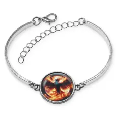 Браслет металлический Огненный феникс BSI-0101