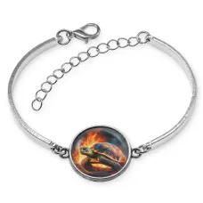 Браслет металлический Огненная черепаха BSI-0102