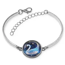 Браслет металлический Звездный лебедь BSI-0109