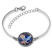 Браслет металлический Звездный орел BSI-0114